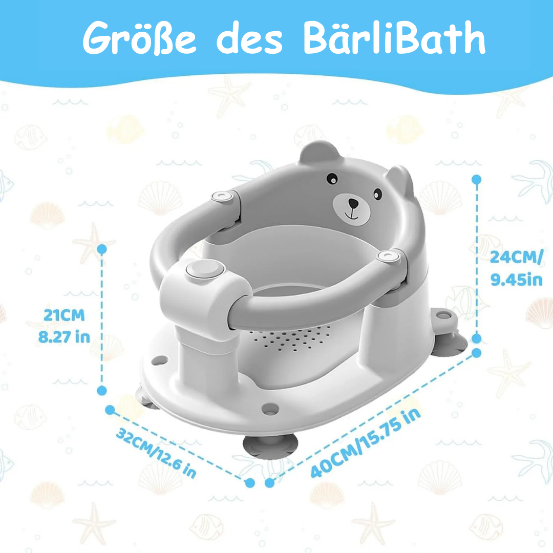 BärliBath – Baby Badesitz Sicher & Bequem